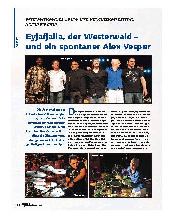 Eyjafjalla, der Westerwald – und ein spontaner Alex Vesper