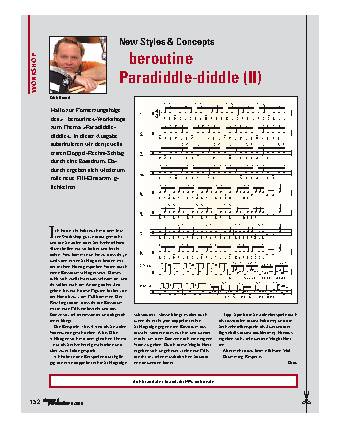 Überoutine Paradiddle-diddle (II)