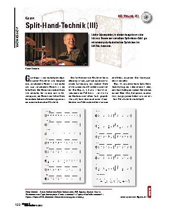 Split-Hand-Technik (III)
