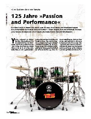 125 Jahre Passion and Performance