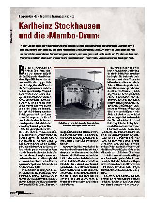 Karlheinz Stockhausen und die Mambo-Drum