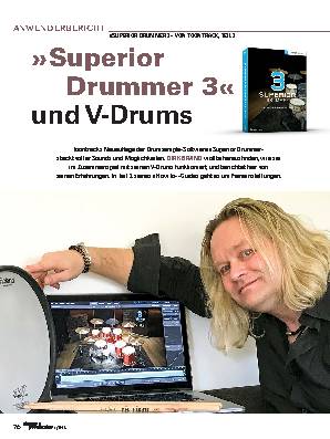 »Superior Drummer 3« und V-Drums