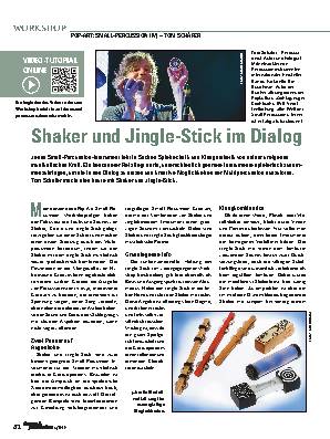 Shaker und Jingle-Stick im Dialog
