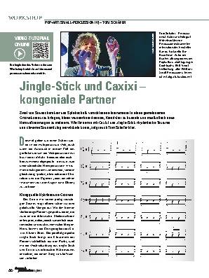 Jingle-Stick und Caxixi ­kongeniale Partner