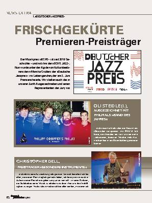 FRISCHGEKÜRTE  Premieren-Preisträger