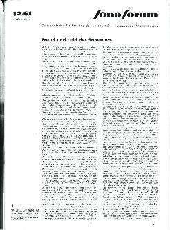 Freud und Leid des Sammlers