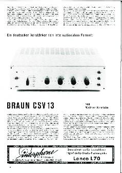 Braun CSV 13