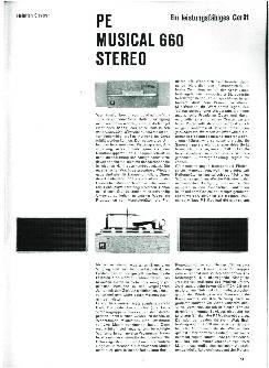 PE Musical 660 Stereo