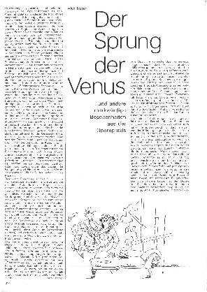 Der Sprung der Venus 