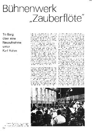 Bühnenwerk Zauberflöte