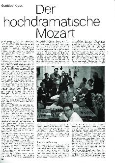 Der hochdramatische Mozart