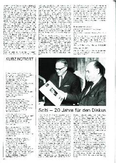 Solti — 20 Jahre für den Diskus