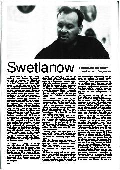 Swetlanow