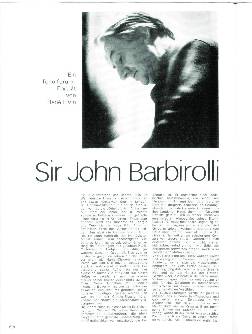 Sir John Barbirolli