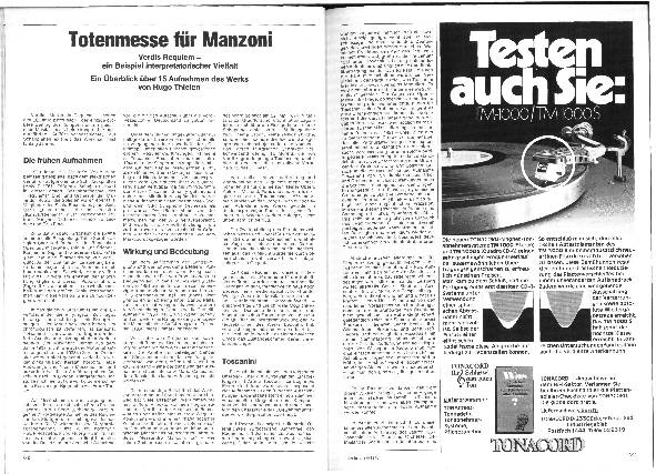 Totenmesse für Manzoni