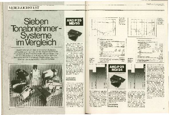 Sieben Tonabnehmer-Systeme im Vergleich