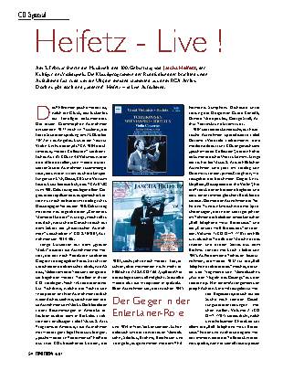 Heifetz - Live!