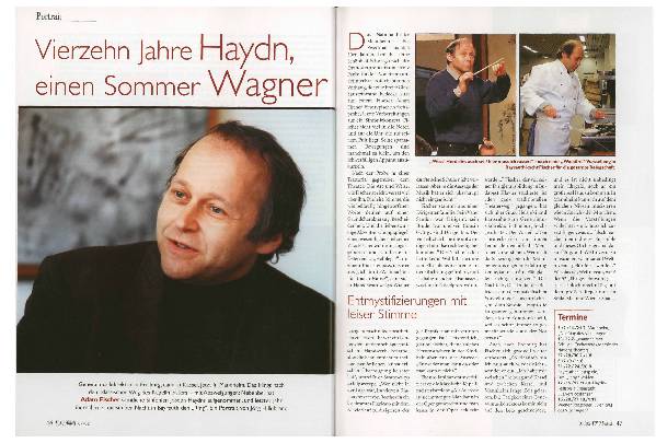 Vierzehn Jahre Haydn, einen Sommer Wagner