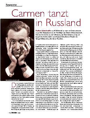 Carmen tanzt in Russland