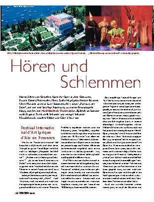 Hören und Schlemmen