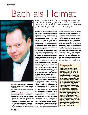 Bach als Heimat