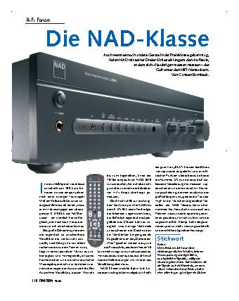 Die NAD-Klasse