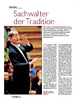 Sachwalter der Tradition