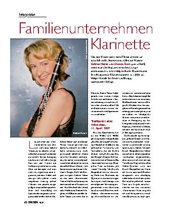 Familienunternehmen Klarinette