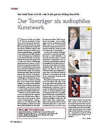 Der Tonträger als audiophiles Kunstwerk