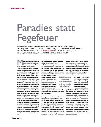 Paradies statt Fegefeuer