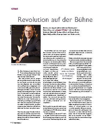 Revolution auf der Bühne