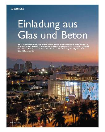 Einladung aus Glas und Beton