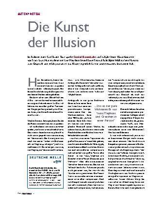 Die Kunst der Illusion