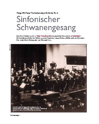 Sinfonischer Schwanengesang