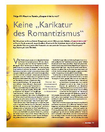 Keine „Karikatur des Romantizismus“