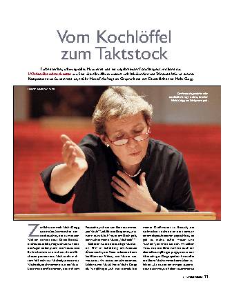 Vom Kochlöffel zum Taktstock