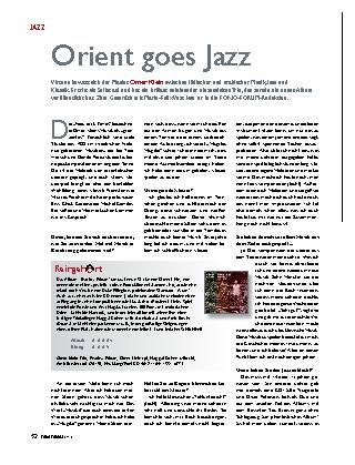 Orient goes Jazz