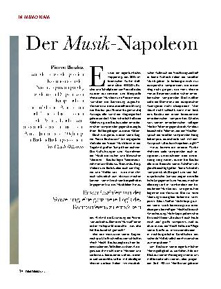 Der Musik-Napoleon