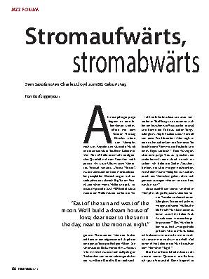 Stromaufwärts, stromabwärts