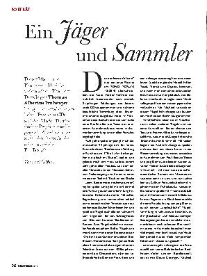 Ein Jäger und Sammler