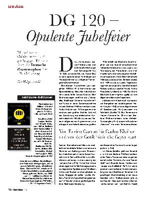 DG 120 – Opulente Jubelfeier