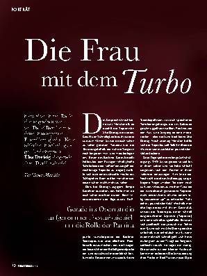 Die Frau mit dem Turbo