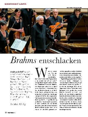 Brahms entschlacken