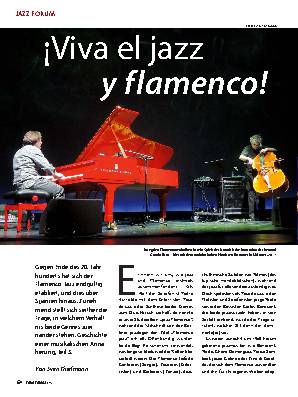 ¡Viva el jazz y flamenco!