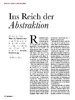 Ins Reich der Abstraktion