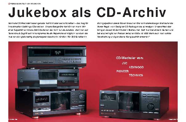 Jukebox als CD-Archiv