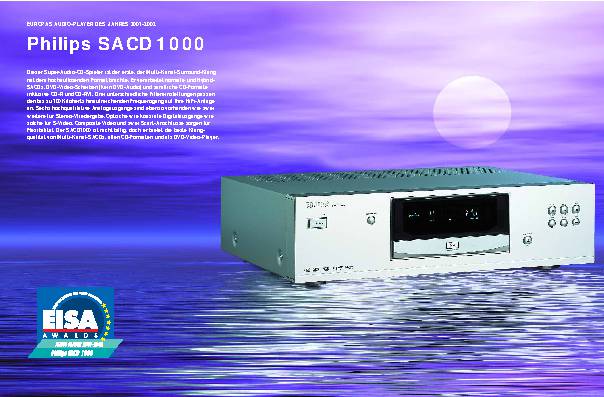 Philips SACD1000