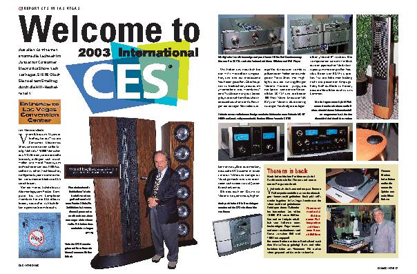 Welcome to 2003 International CES
