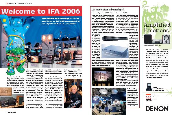 Welcome to IFA 2006