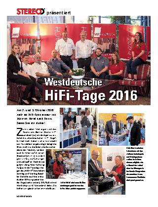 Westdeutsche HiFi-Tage 2016